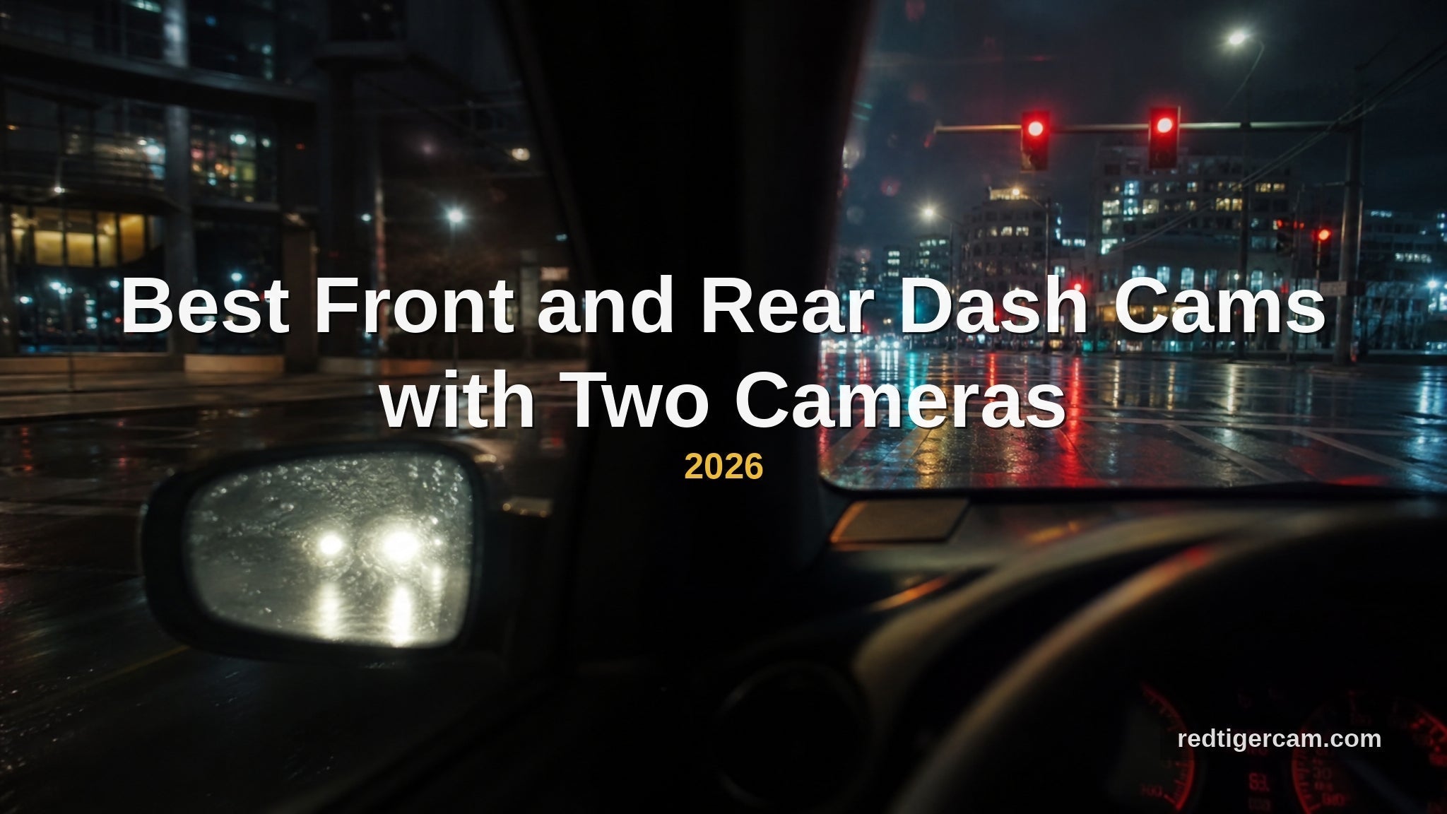 Best Front and Rear Dash Cams with Two Cameras (2026)