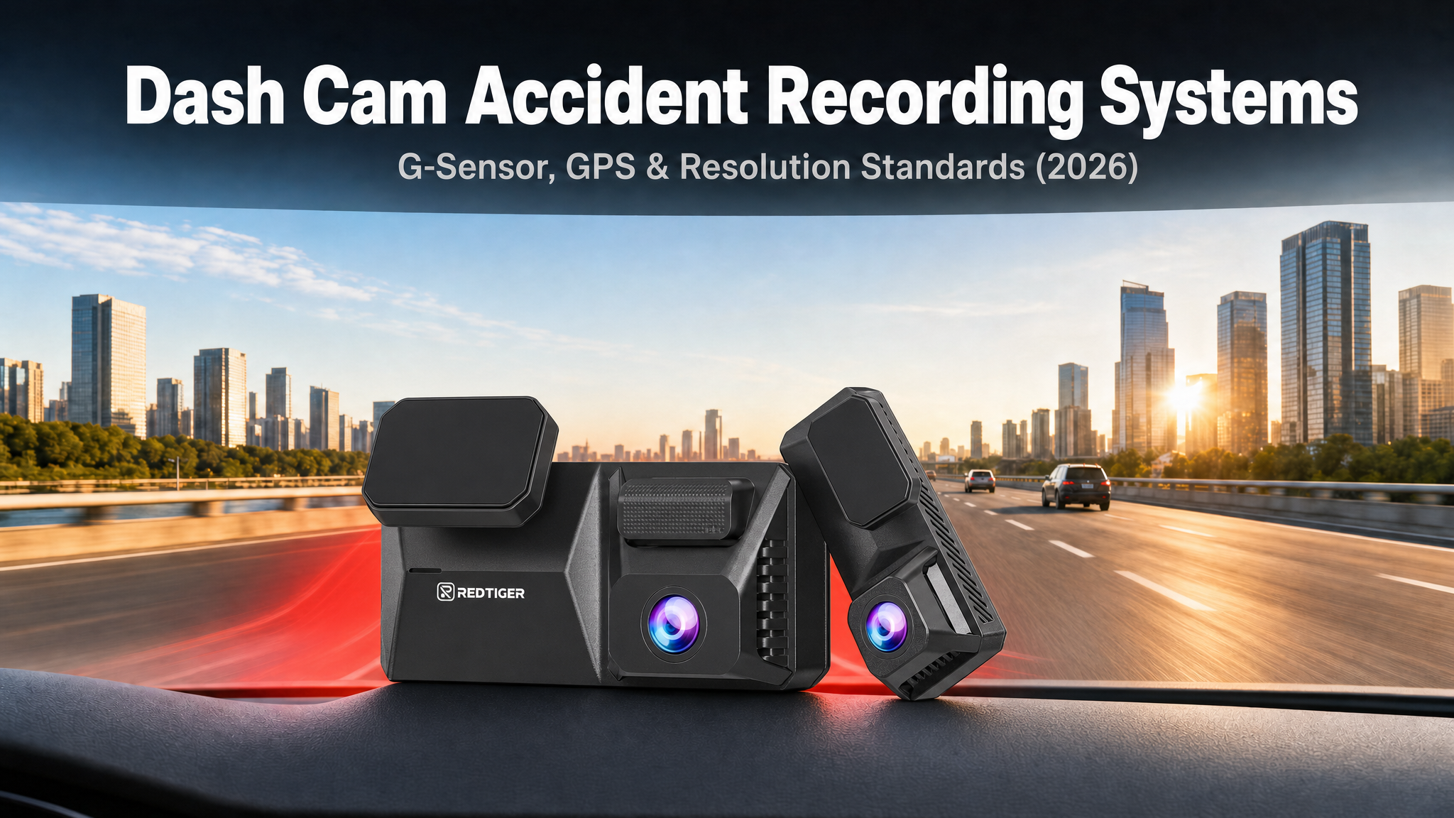 Dash Cam Accident Recording Systems: G-Sensor, GPS, and Resolution Standards Explained (2026)