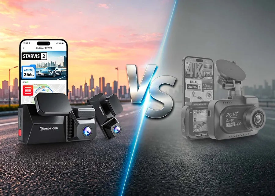 Rove vs Redtiger Dash Cam: Head-to-Head Comparison