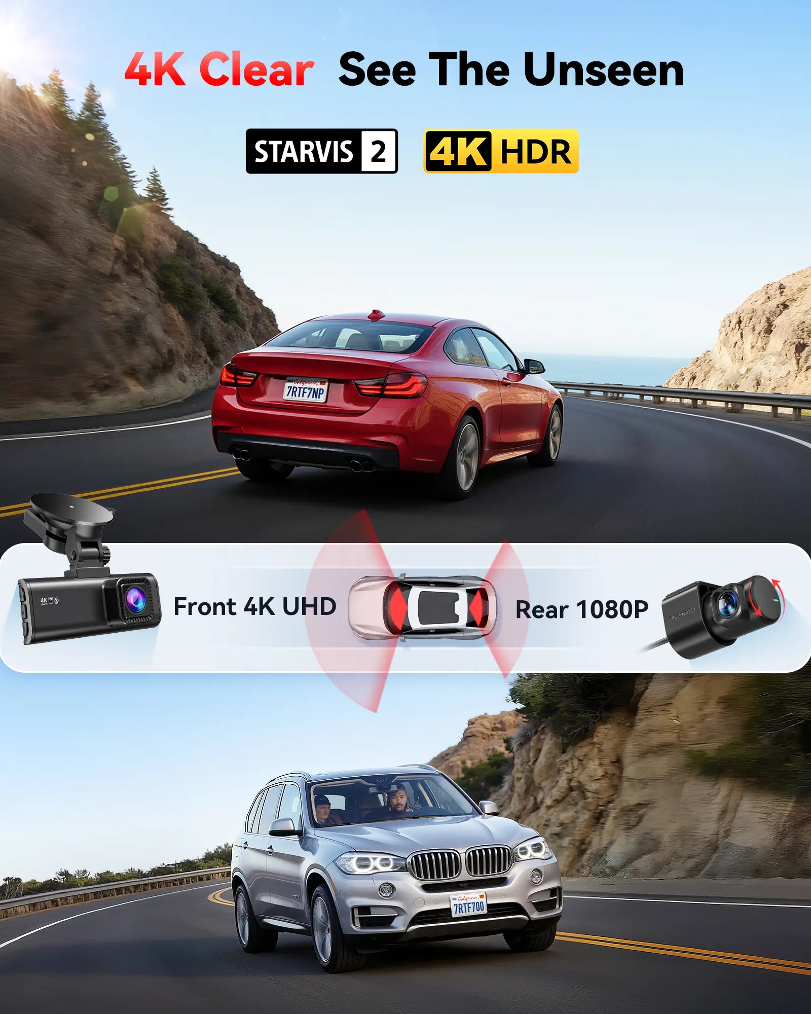 Redtiger F7NP Dash Cam
