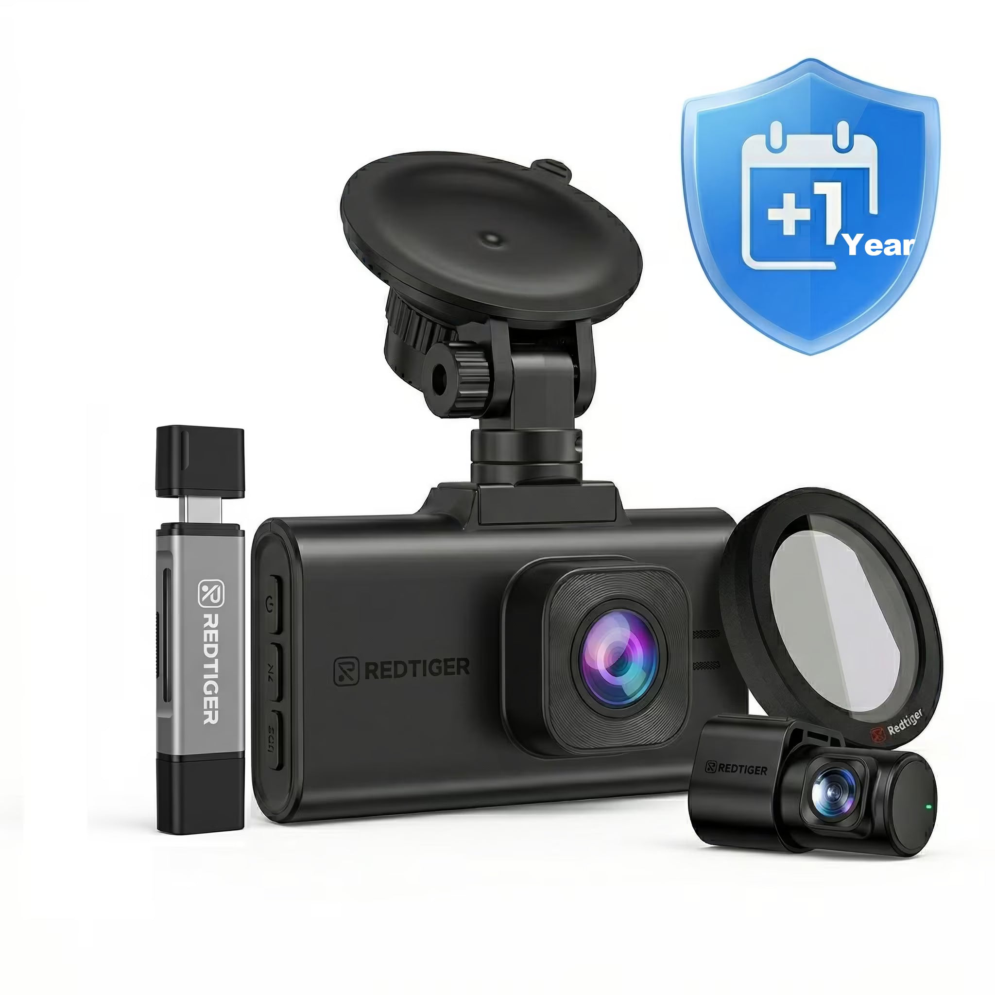 Redtiger F7NA 4K Sony STARVIS 2 Front and Rear Dash Cam - REDTIGER Official