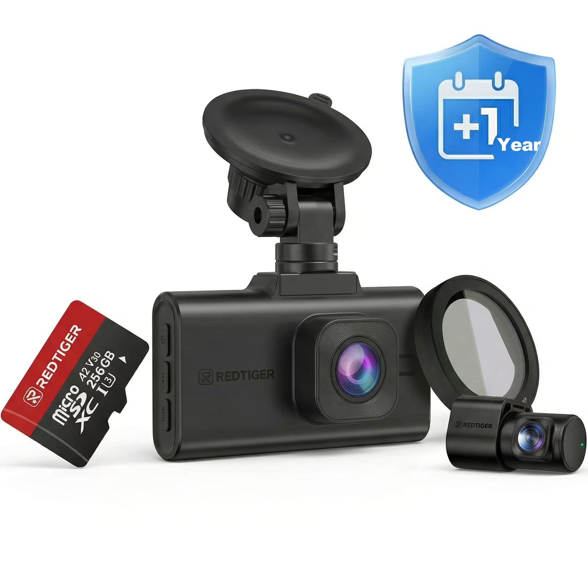 Redtiger F7NA 4K Sony STARVIS 2 Front and Rear Dash Cam - REDTIGER Official