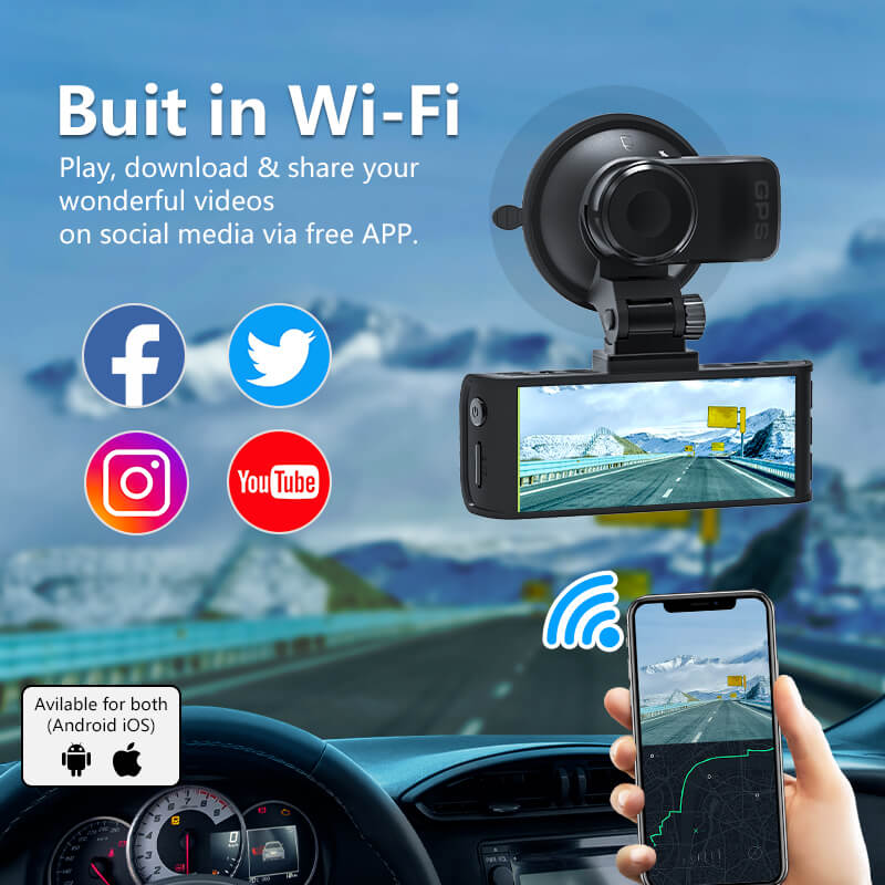 Redtiger F7NS 4K Camera Hot Sales REDTIGER Dash Cam