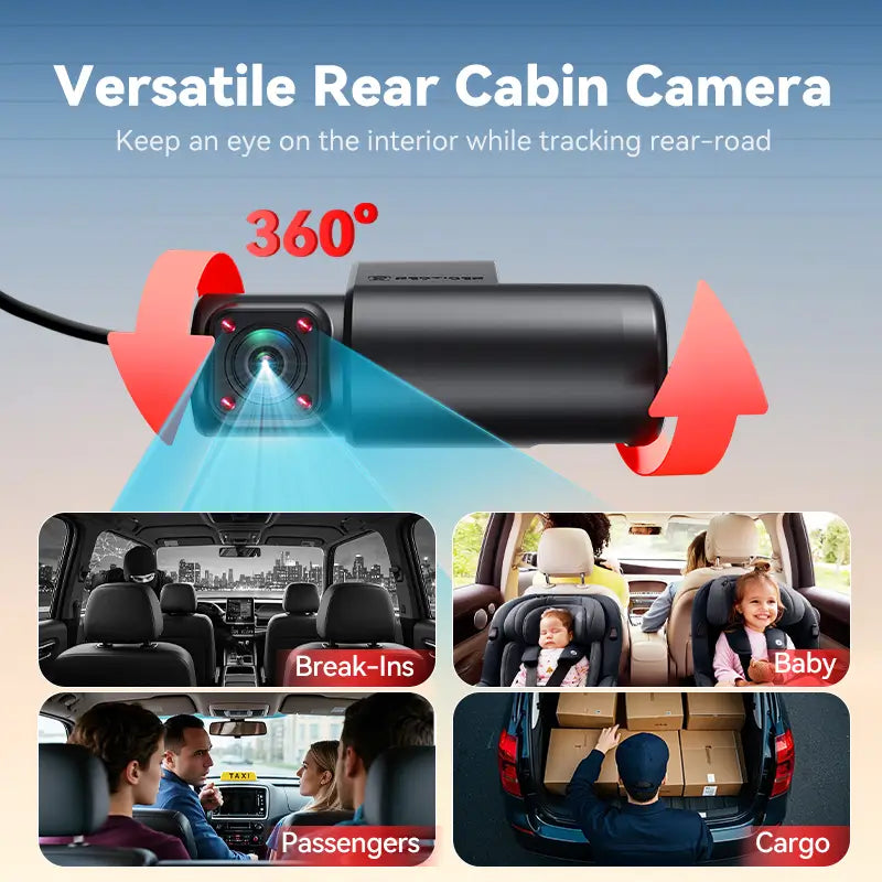 Redtiger F17 Pro 4K 4-Channel STARVIS 2 Dash Cam REDTIGER Official