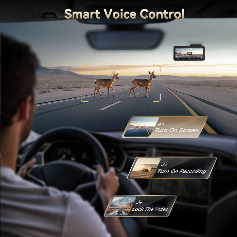 F77 V2 STARVIS 2 4K+4K Dual IMX678 Voice Control 5.8GHz High Speed WIFI Dash Cam easy-product-customizer
