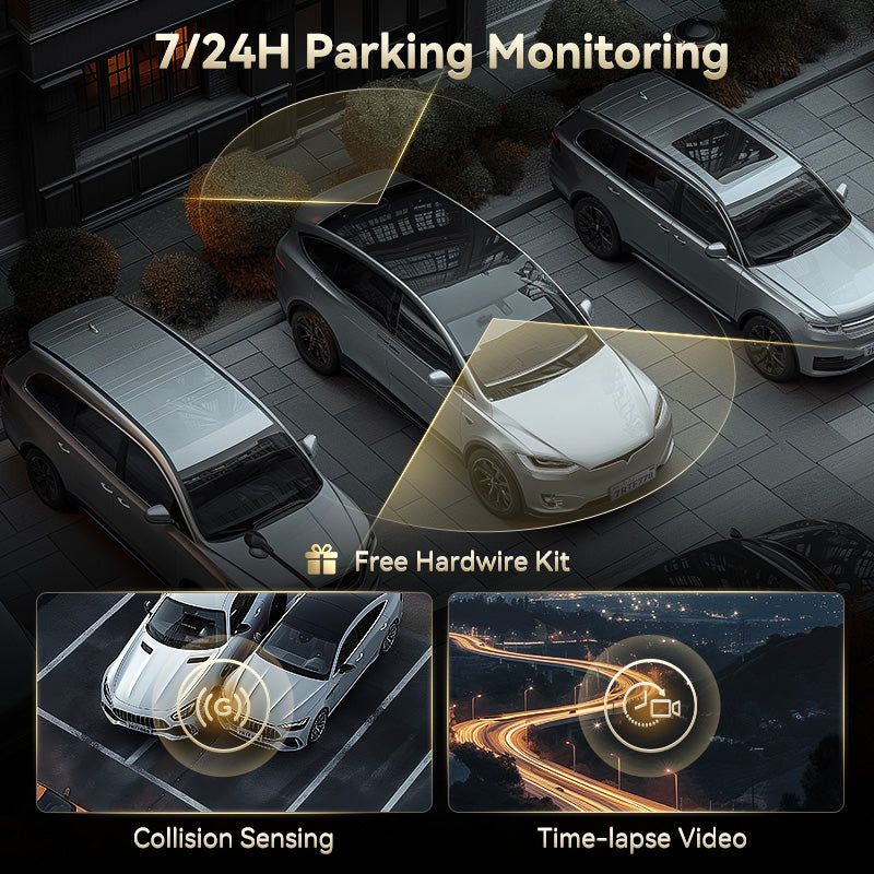 F77 V2 STARVIS 2 4K+4K Dual IMX678 Voice Control 5.8GHz High Speed WIFI Dash Cam easy-product-customizer