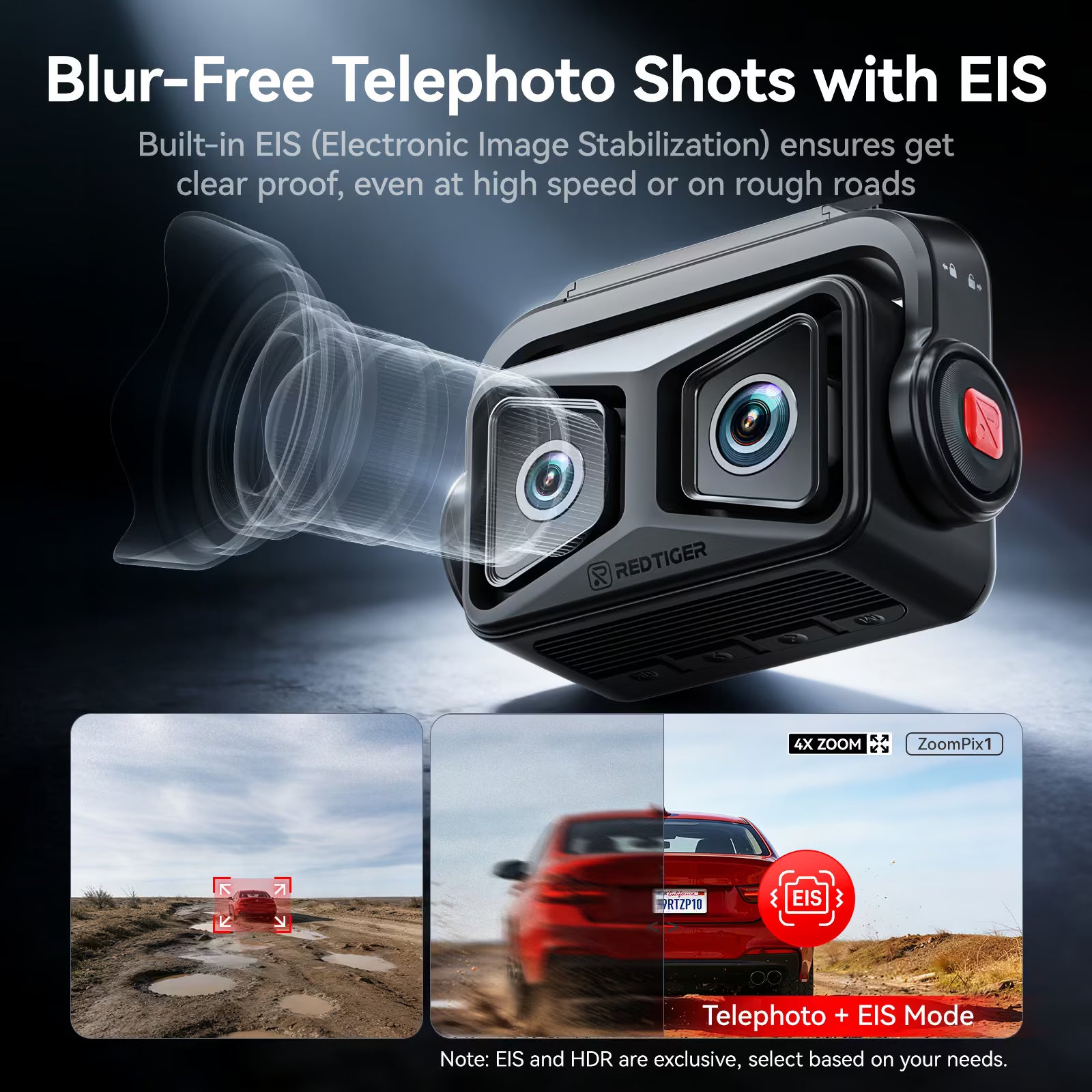 Redtiger ZoomPix-1 Equipped With Electronic Image Stabilization
