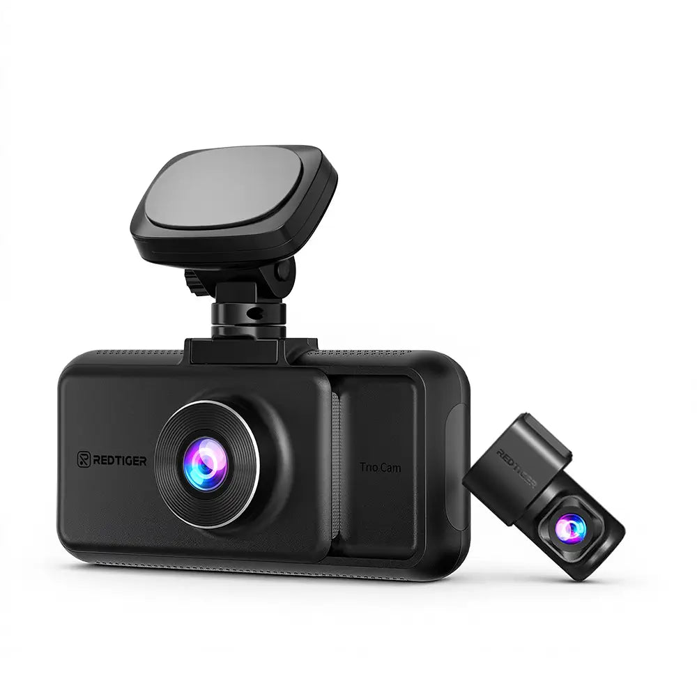 Redtiger A6 4K 3-Channel Dash Cam 5.8Ghz Wifi Voice Control Dash Cam - REDTIGER Official