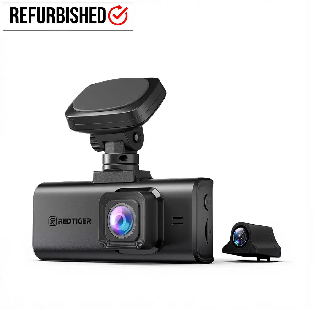 REDTIGER F7N Elite 4K Sony STARVIS 2 5.8GHz WiFi-6 Touchscreen Voice Control Dual Dash Cam - REDTIGER Official