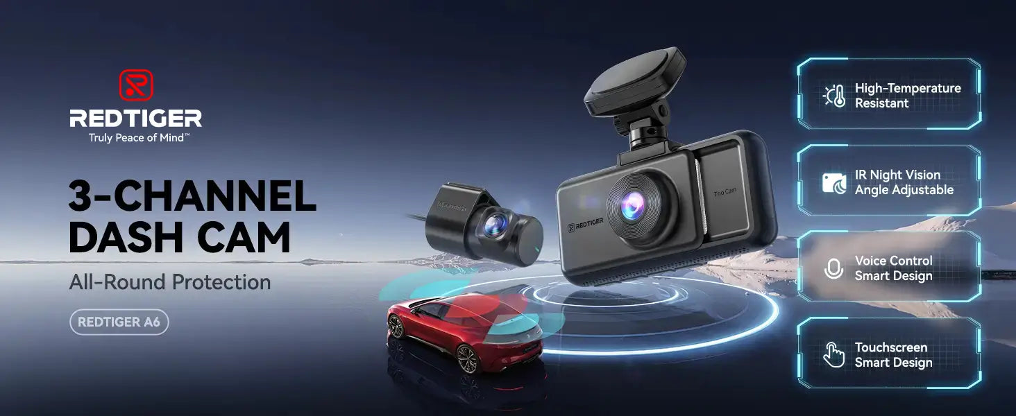 High Speed 5GHz WIFI APP Control Wireless Dash Cam