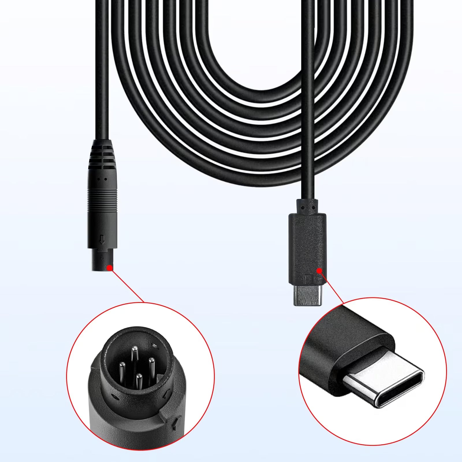 Redtiger 33 Feet F7NA Rear Camera Longer Replacement Cables
