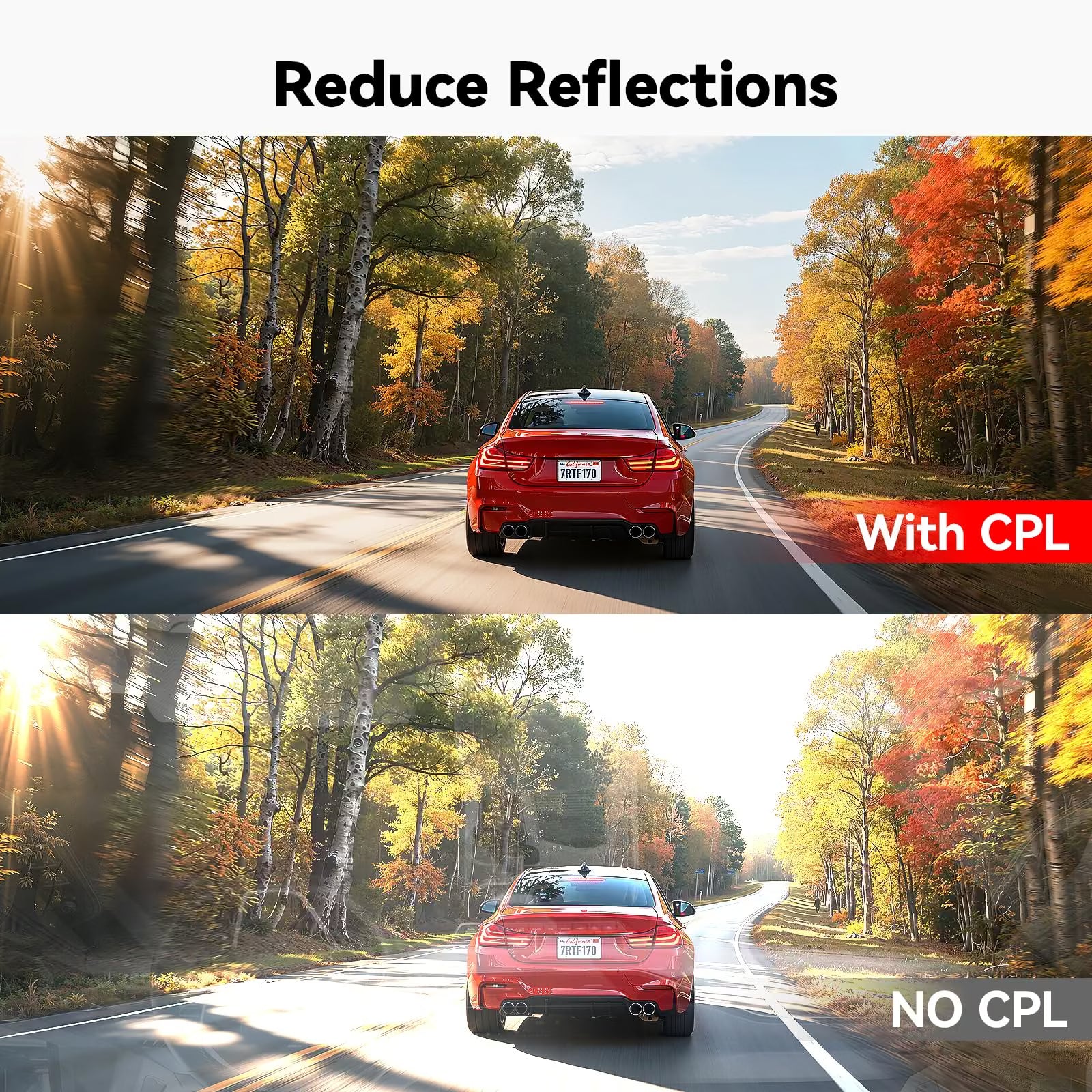 REDTIGER F17 Elite/F17 Plus Circular Polarizing Lens - REDTIGER Official