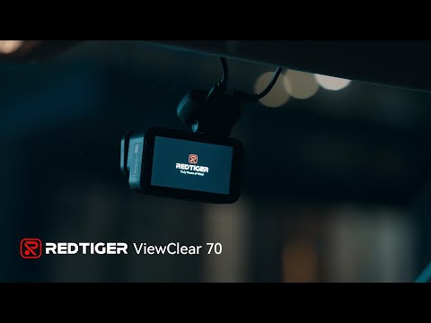Redtiger ViewClear-70 4K Dual HDR 5.8Ghz WiFi-6 Super Night Vision Dual Dash Cam REDTIGER Official