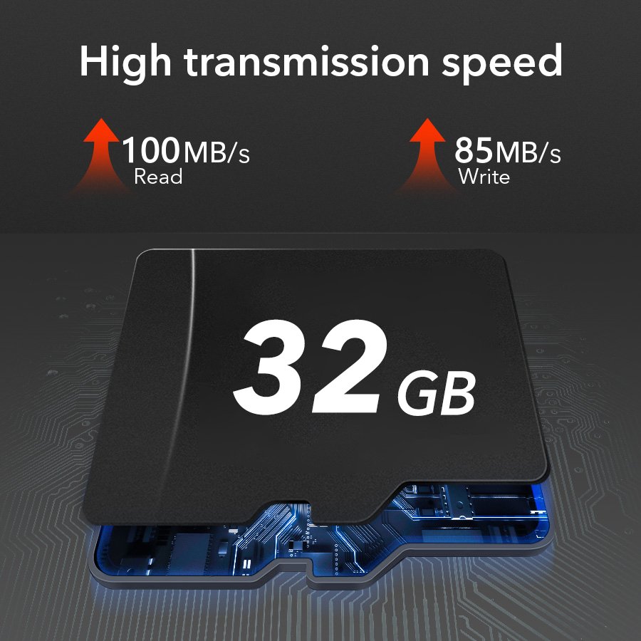 Redtiger 32GB/64GB/128GB/256GB SD Card For Dash Cam Class 10 U3 Accessories REDTIGER Dash Cam