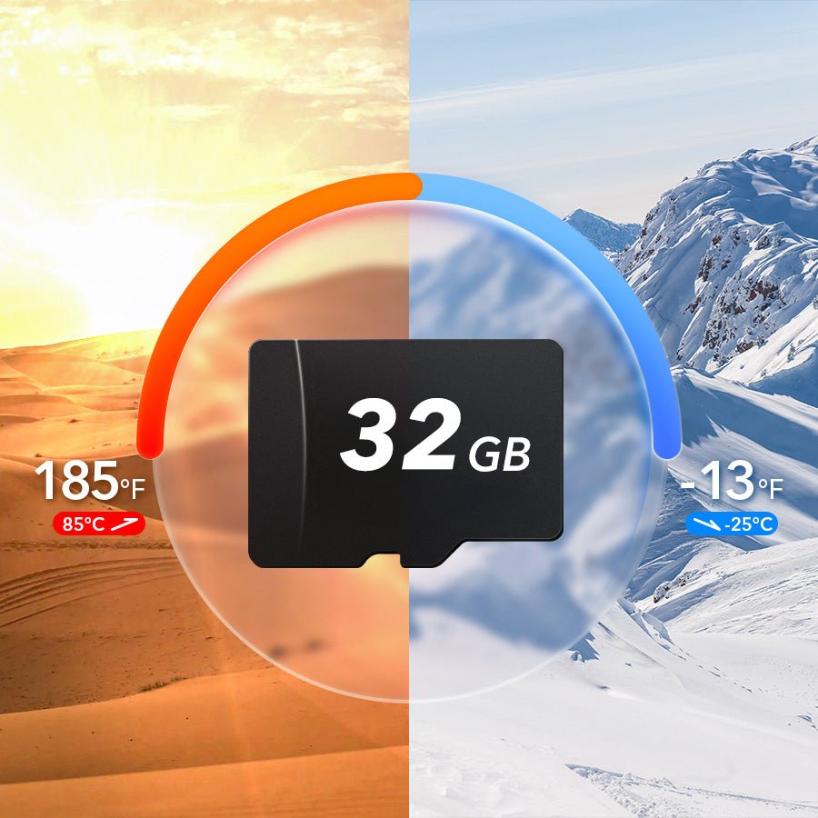 Redtiger 32GB/64GB/128GB/256GB SD Card For Dash Cam Class 10 U3 Accessories REDTIGER Dash Cam
