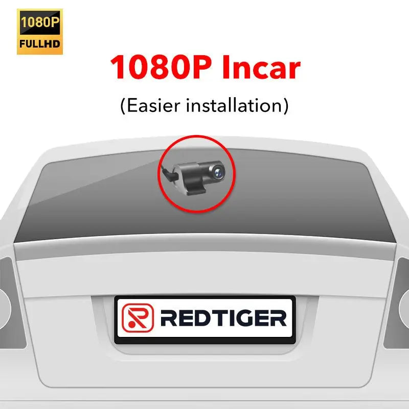 Redtiger F17 3-Channel 5G Wifi Dash Cam Hot Sales REDTIGER Dash Cam