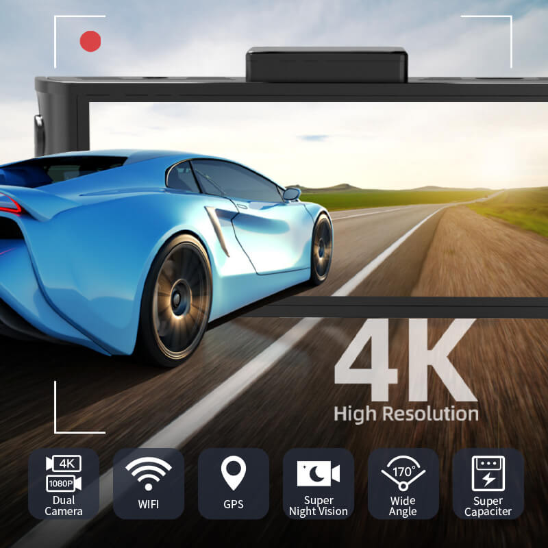 Redtiger F7N 4K Dual Dash Cam-Refurbished Hot Sales REDTIGER Dash Cam