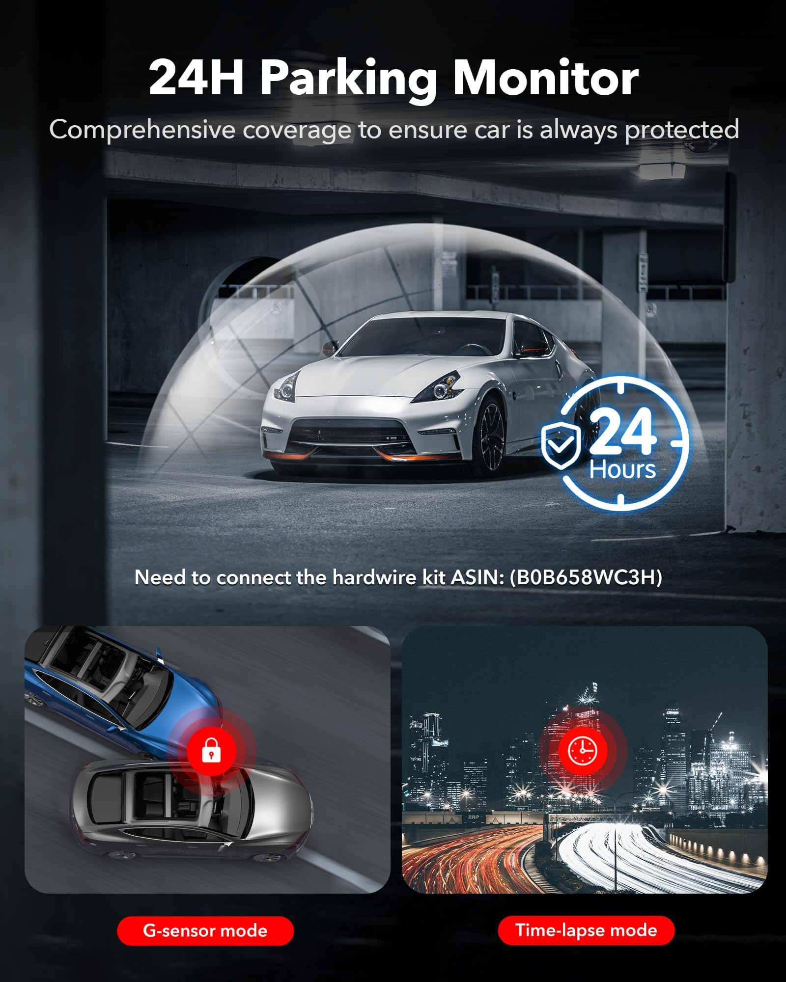 Redtiger F7NT 4K Dual Dash Cam Hot Sales REDTIGER Dash Cam