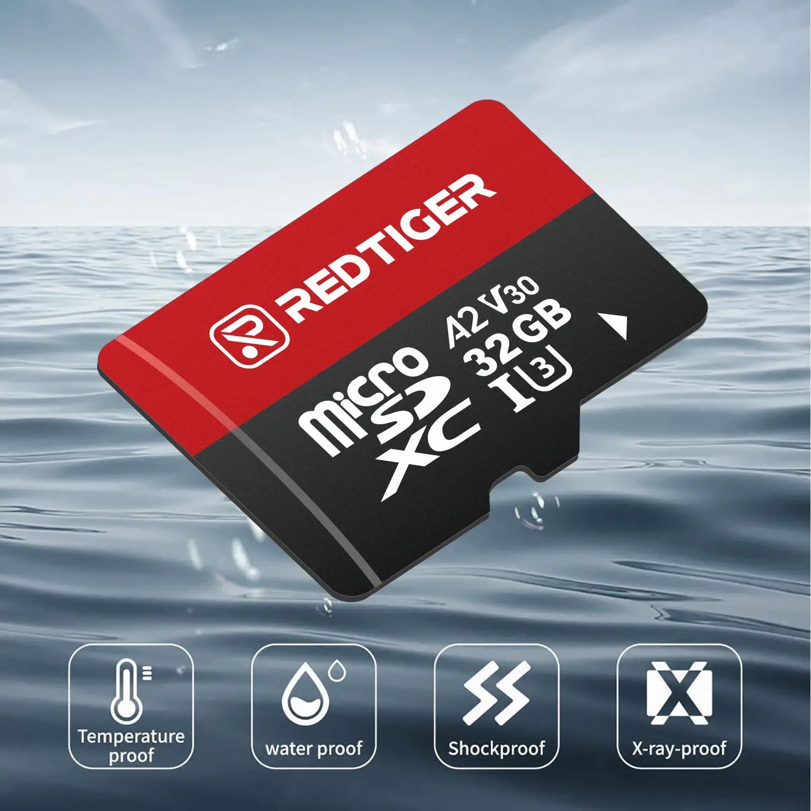Redtiger 32GB SD Card For Dash Cam Class 10 U3 - REDTIGER Official
