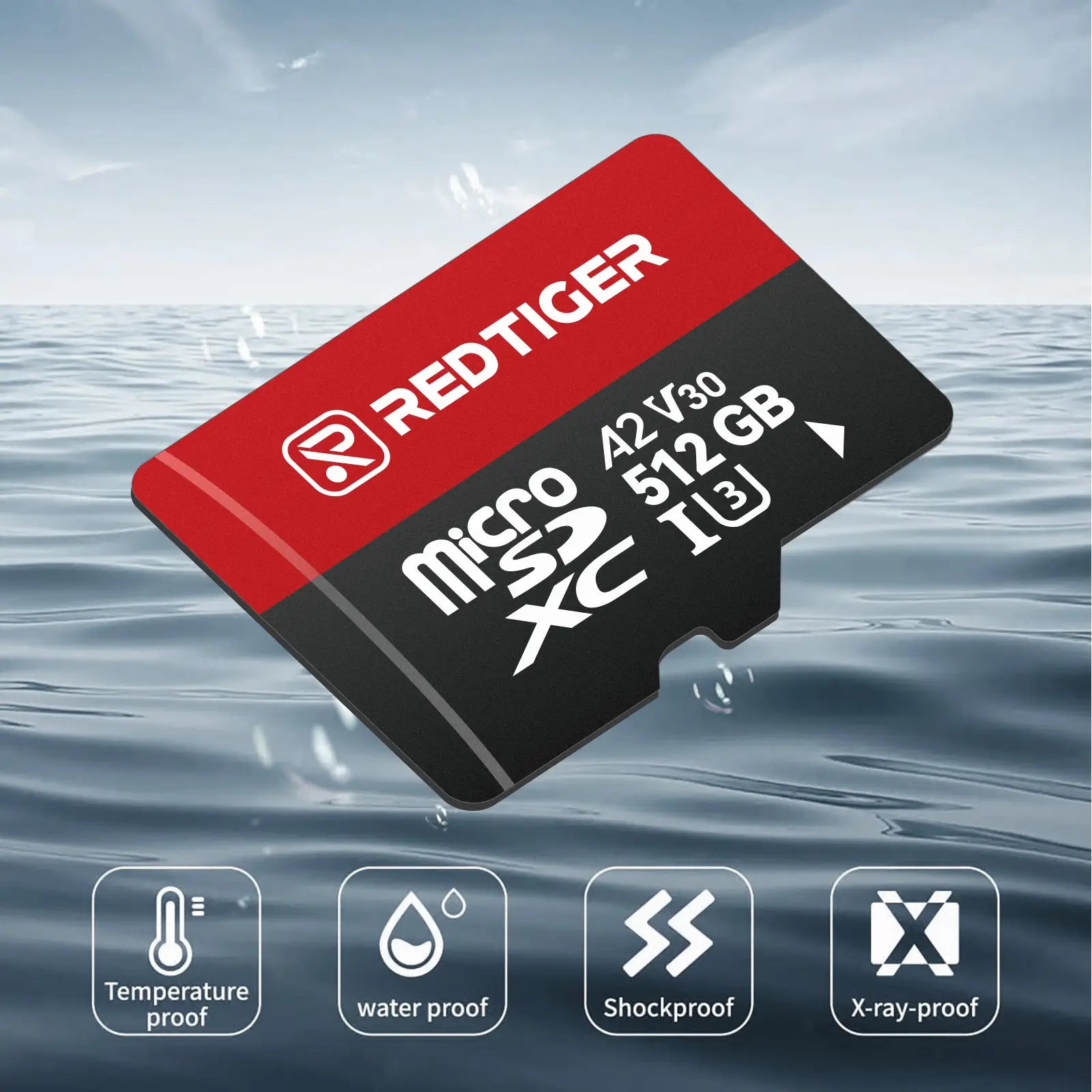 Redtiger 512GB SD Card For Dash Cam Class 10 U3 - REDTIGER Official