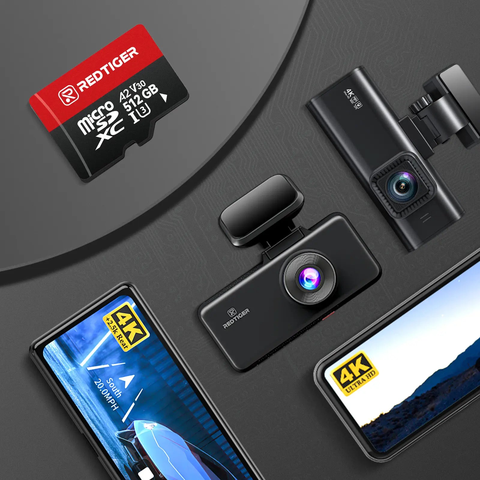 Redtiger 512GB SD Card For Dash Cam Class 10 U3 - REDTIGER Official