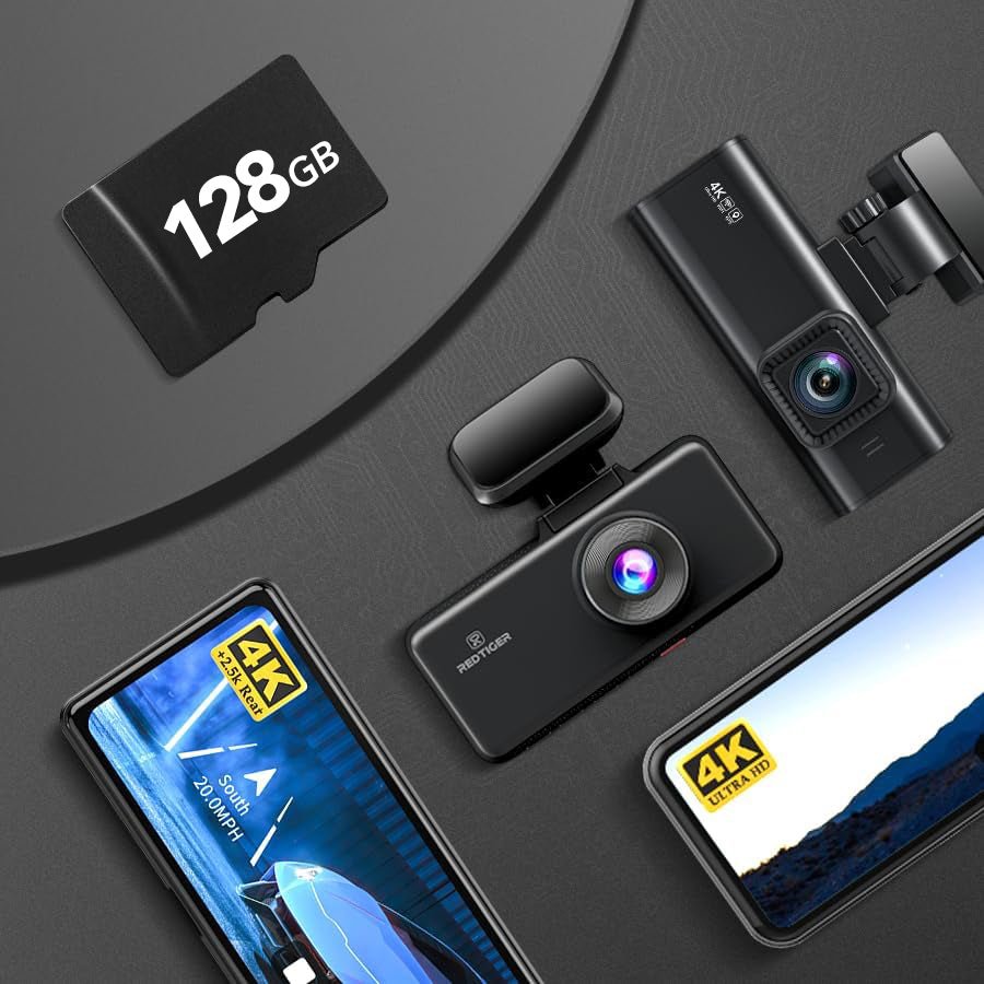 Redtiger 32GB/64GB/128GB/256GB SD Card For Dash Cam Class 10 U3 Accessories REDTIGER Dash Cam