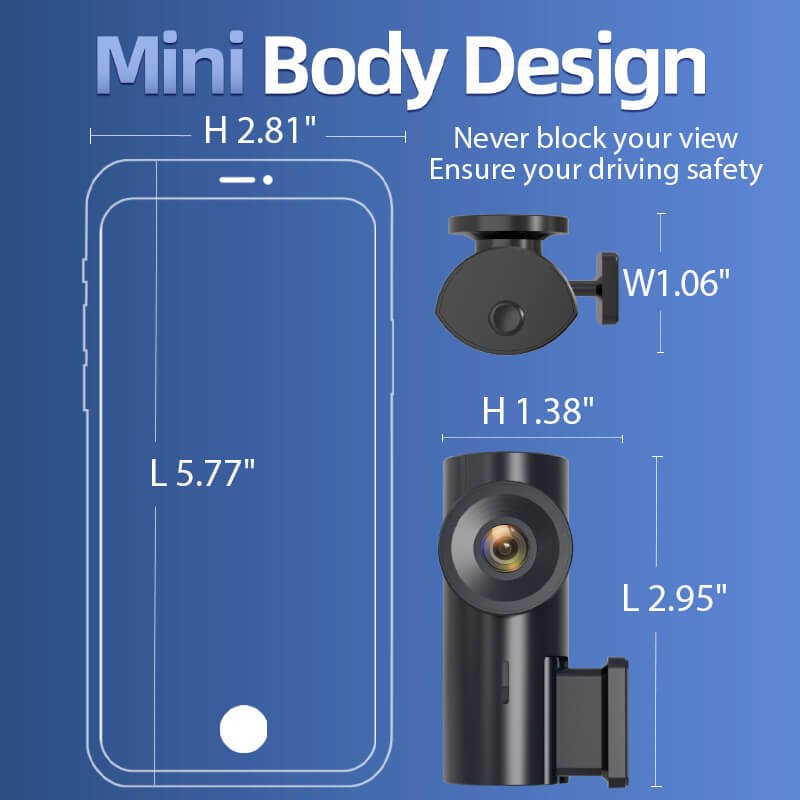 Redtiger F3 2.5K Dash Cam Hot Sales REDTIGER Dash Cam