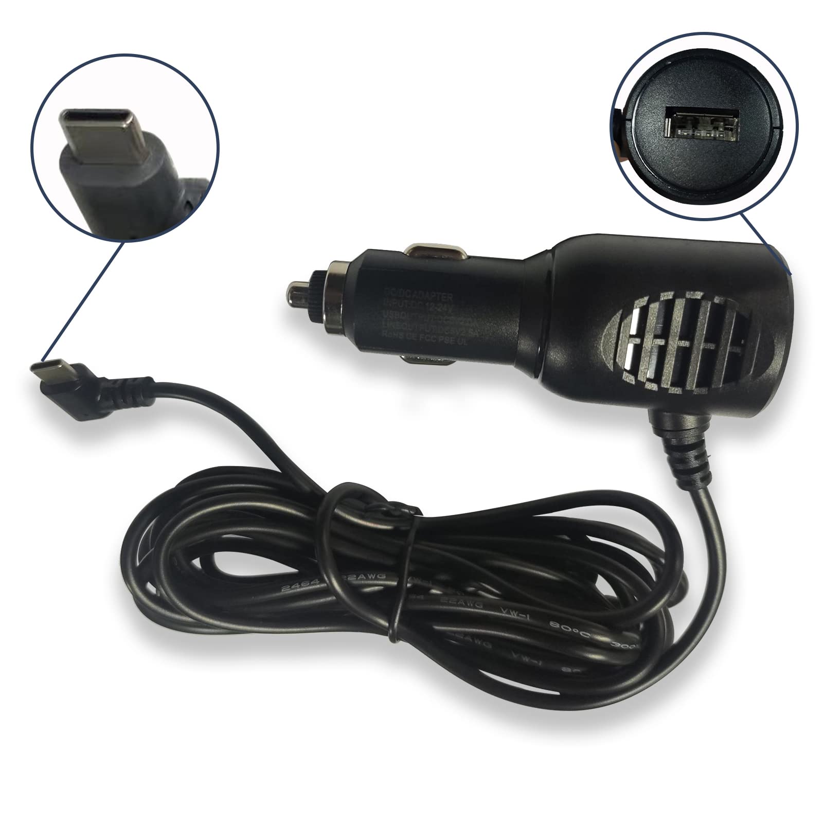 REDTIGER USB-C Car Charger Accessories REDTIGER Dash Cam