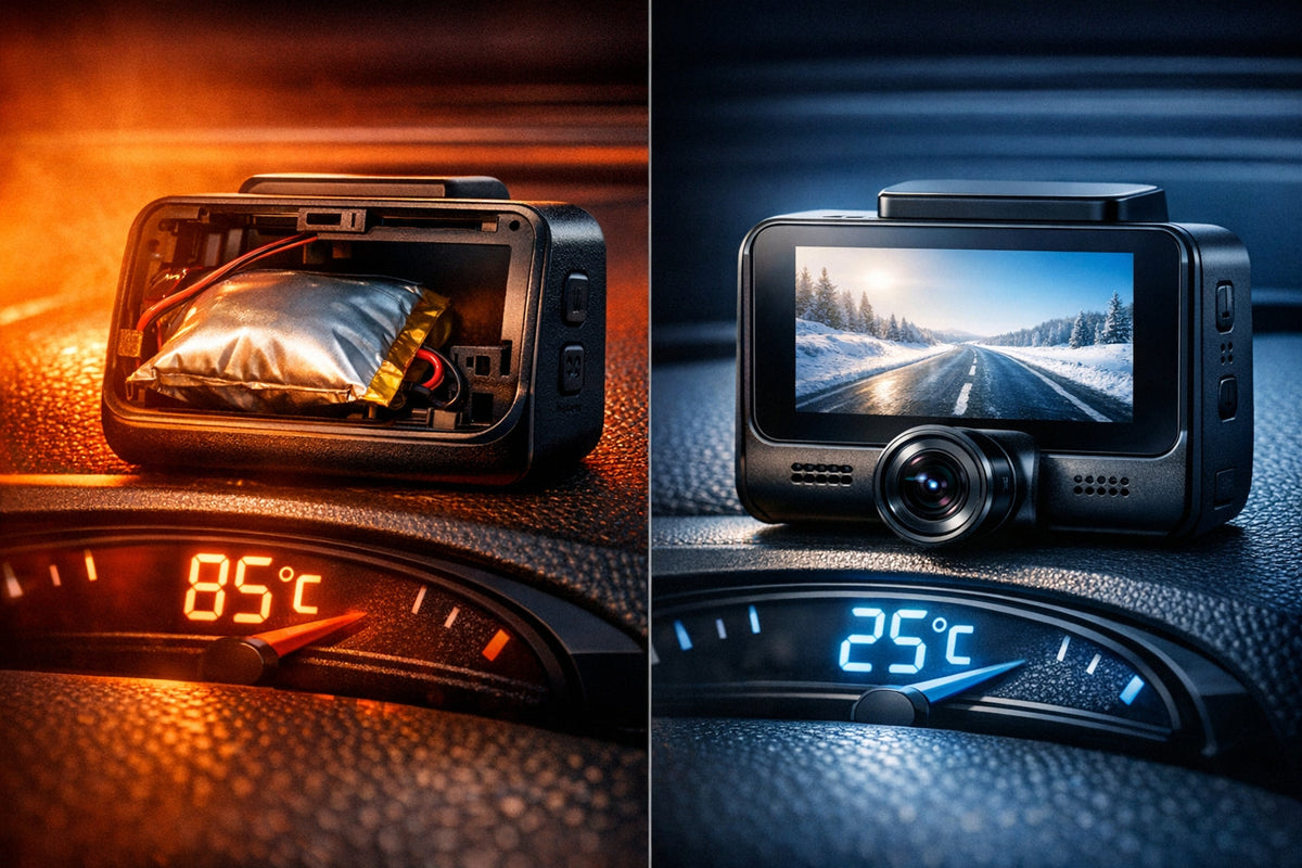 The Summer Dash Cam Trap: Supercapacitor vs. Lithium-Ion Battery — Extensively Tested