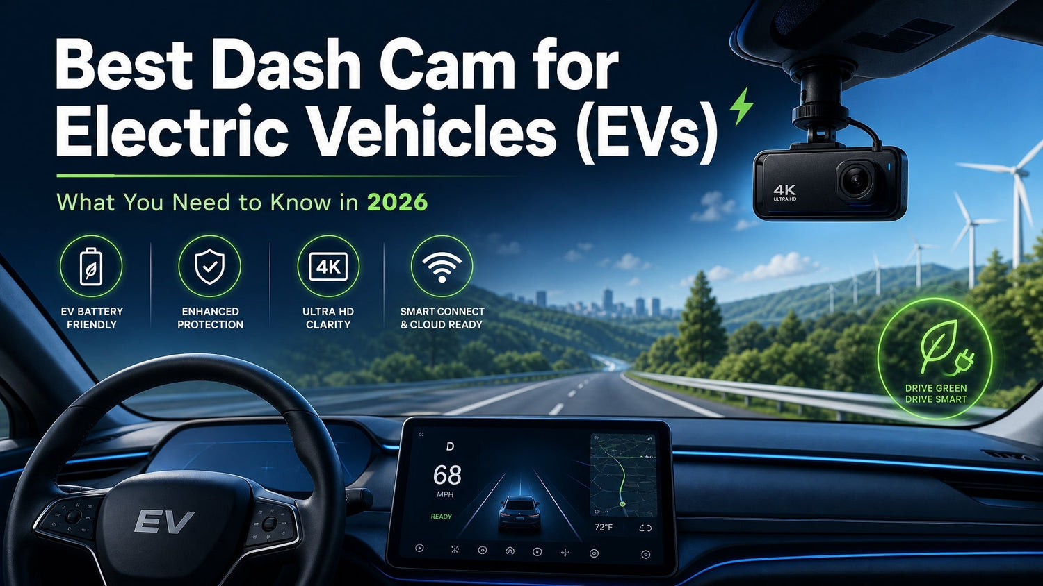 Best Dash Cam for Electric Vehicles (EVs): What You Need to Know in 2026