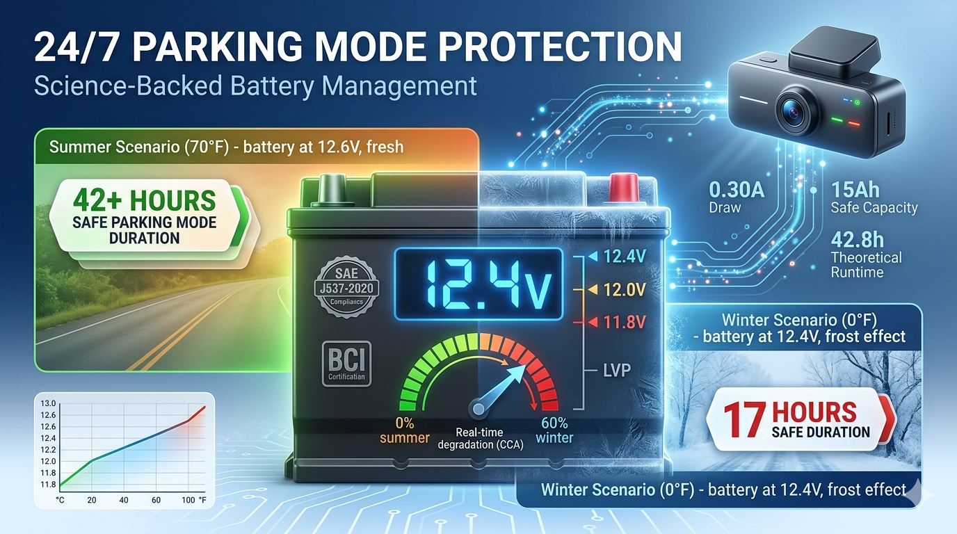 Dash Cam Parking Mode & Battery Drain: An Empirical Guide