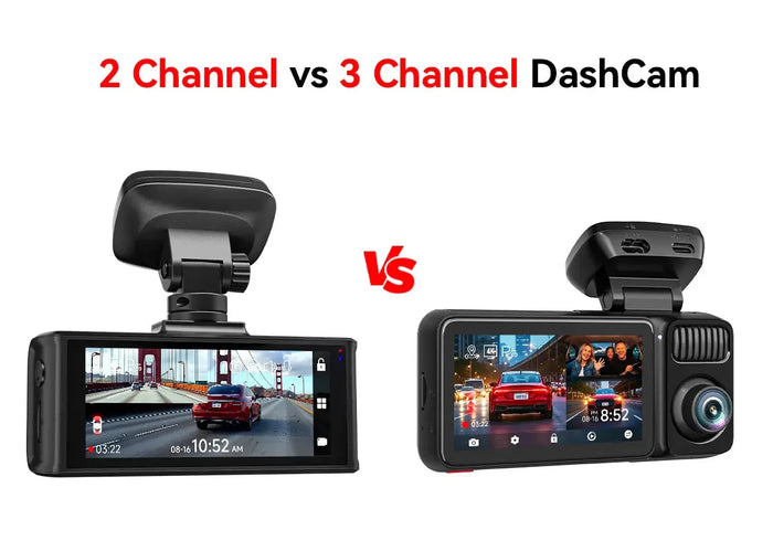 2 Channel vs 3 Channel Dash Cam! Which One is Right for You?