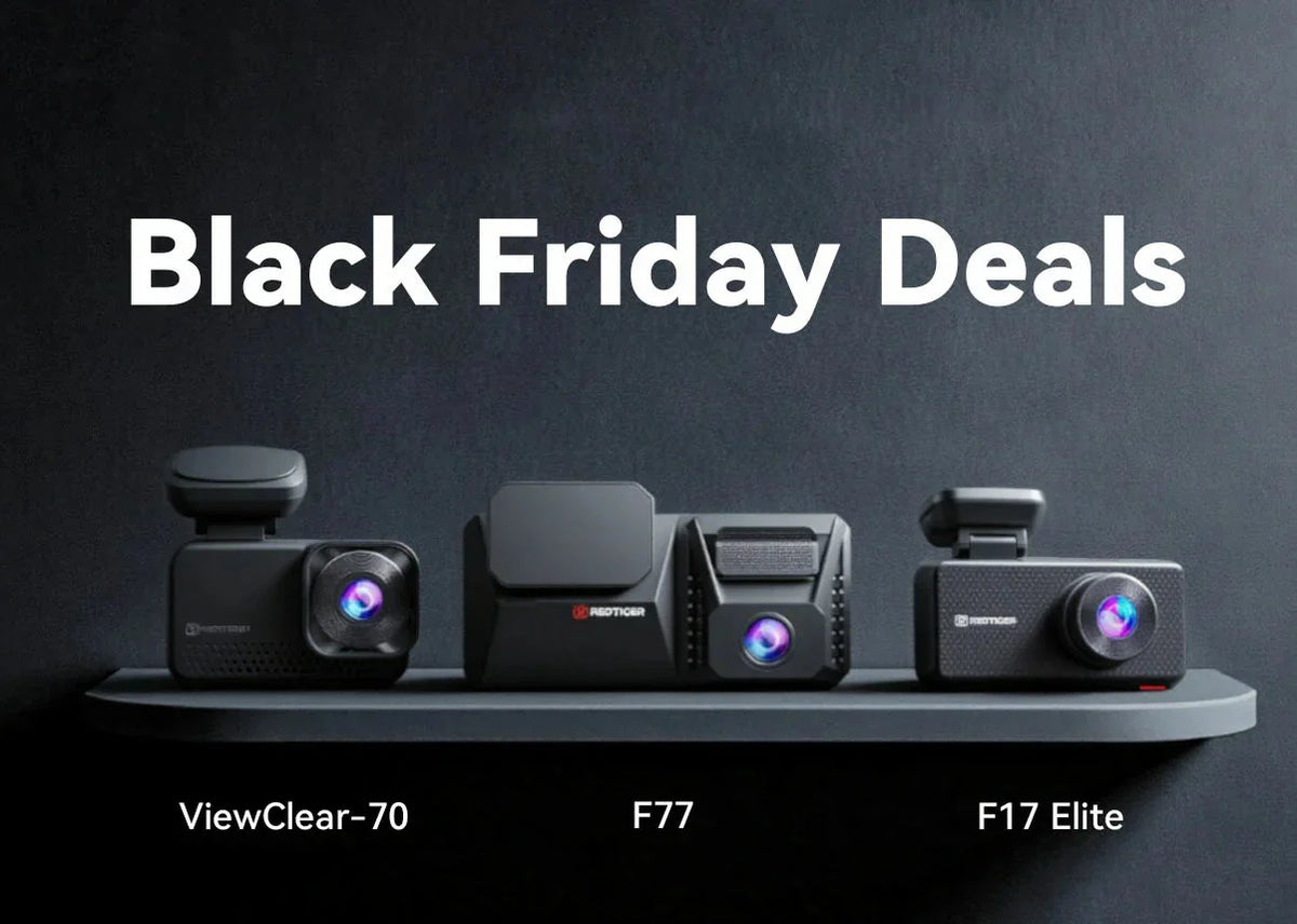 Dash Cam Black Friday: Save Up to 40% on Top Redtiger Models