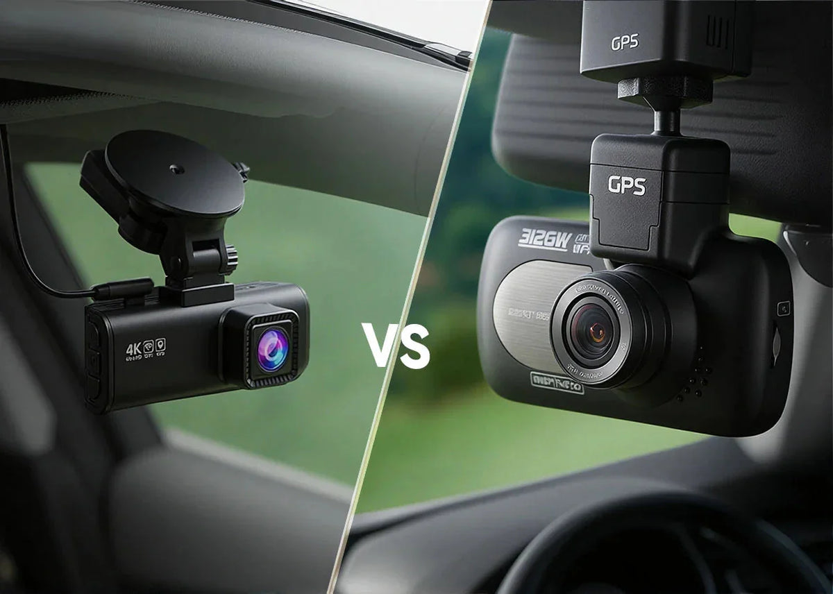 Battery Powered Dash Cam vs Hardwired: Which Is Better for Your Car?