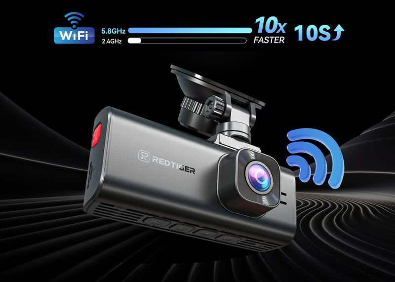 2.4GHz vs 5GHz WiFi in Dash Cam: What's the Difference?