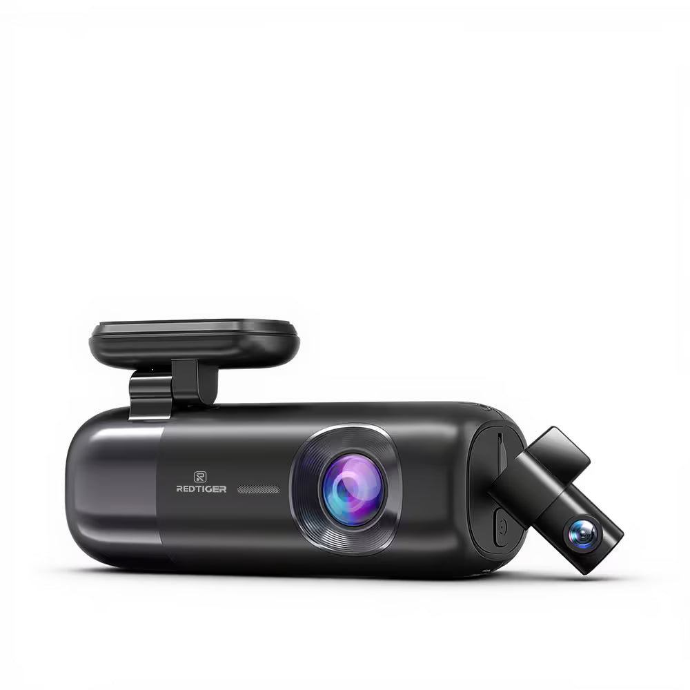 REDTIGER F9 4K Dash Cam Front and Rear 1080P, 5.8GHz WiFi & Smart App