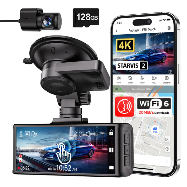 F7N-TOUCH Dash Cam WiFi-6