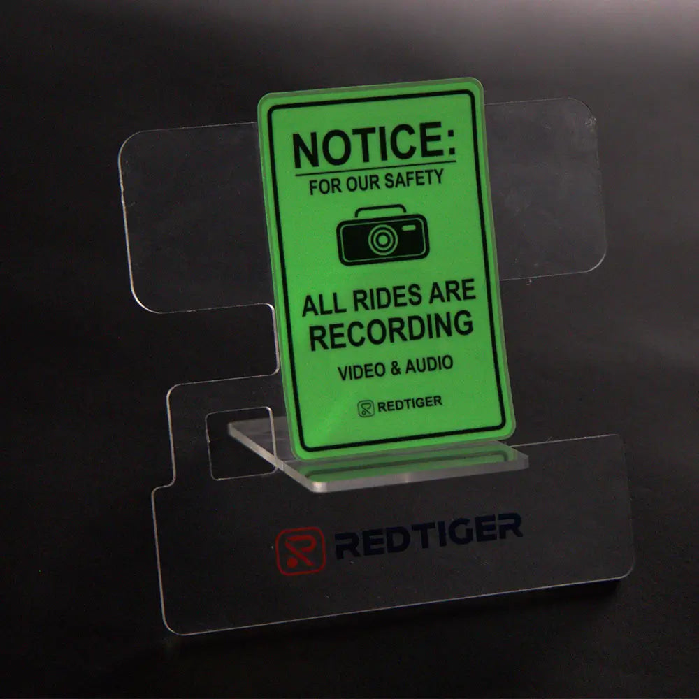 Redtiger Glow-in-the-dark Waterproof Warning Sticker - REDTIGER Official