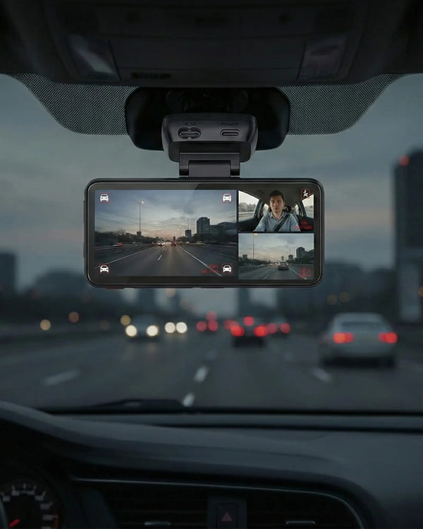 3-Channel Dash Cam