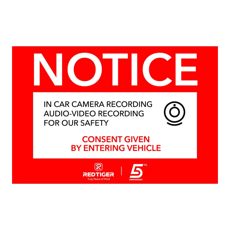 Redtiger commemorative creative car sticker（Only for US） easy-product-customizer Uber Driver Sticker