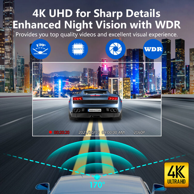Redtiger F7NS 4K Camera Hot Sales REDTIGER Dash Cam   