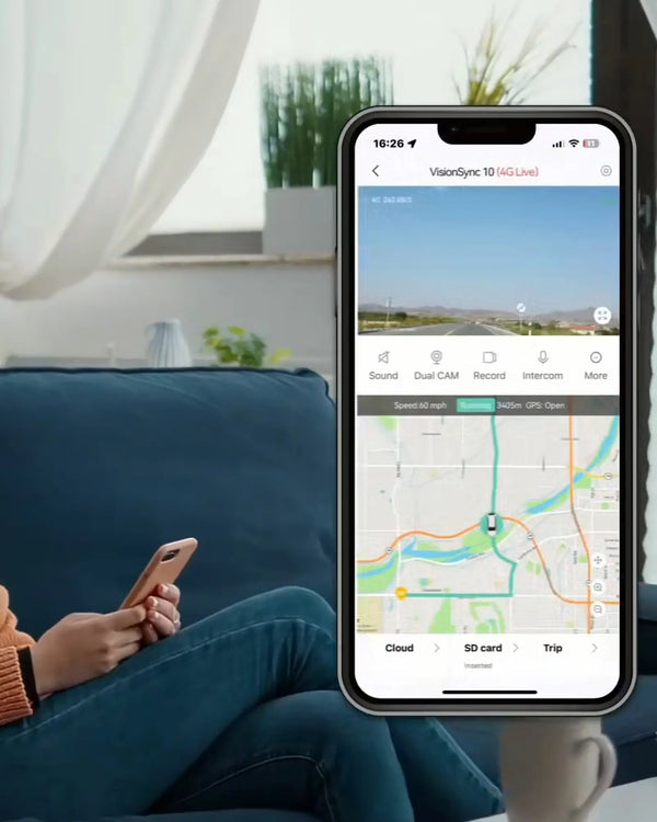 Wireless 4G LTE Dash Cams