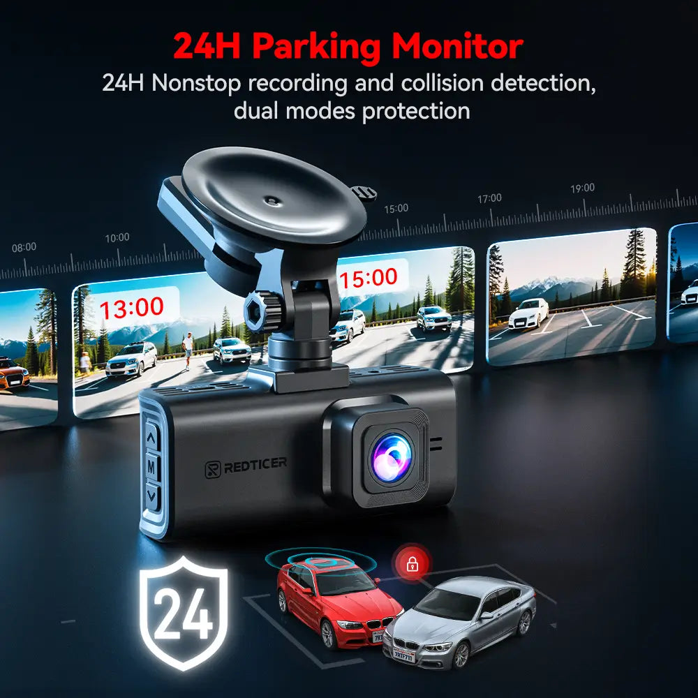 Redtiger F7NT 4K Sony STARVIS 2 HDR WiFi 6 Touch Screen Voice Contral Dual Dash Cam Hot Sales REDTIGER Dash Cam