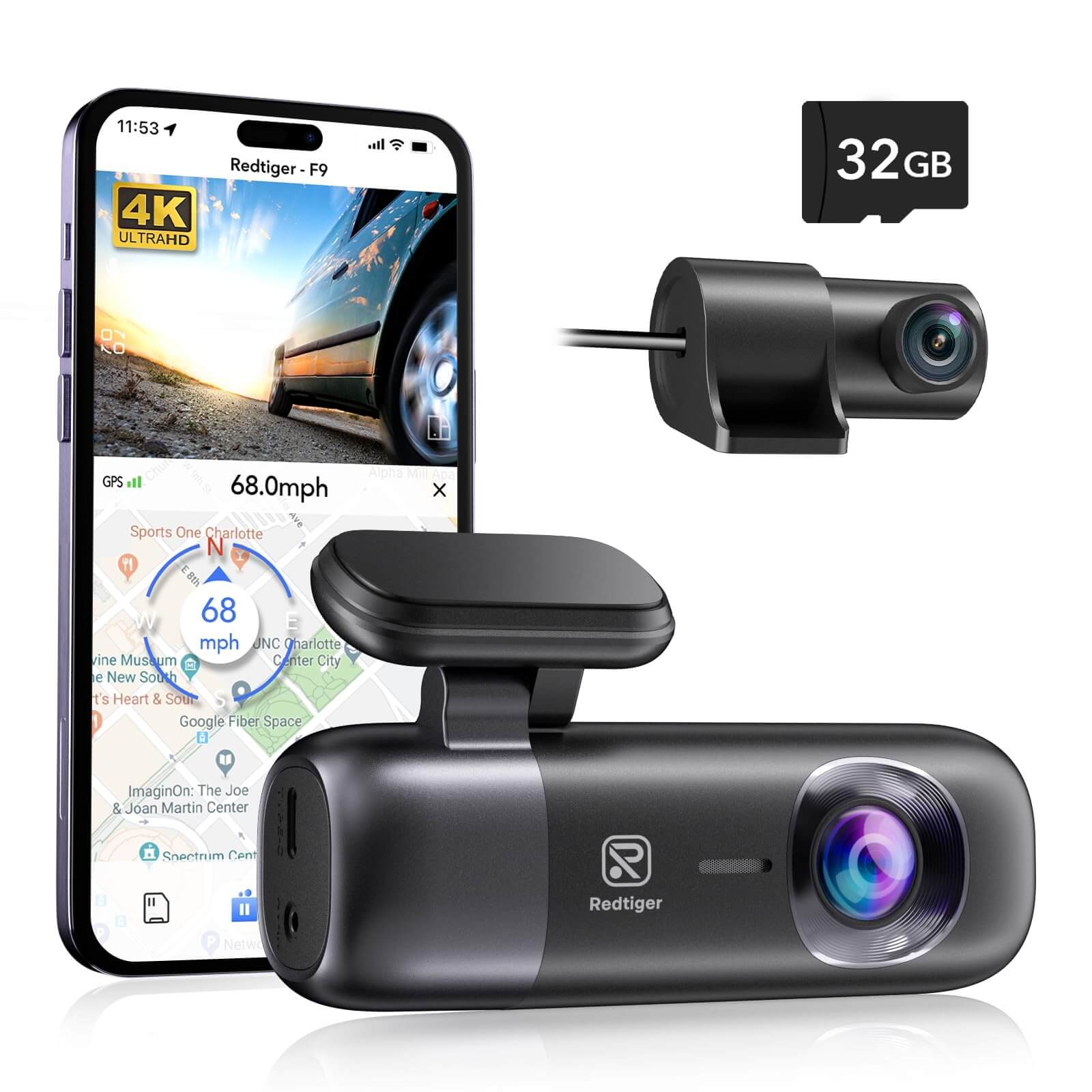 Redtiger F9 Mini Dash Cam Hot Sales REDTIGER Dash Cam   