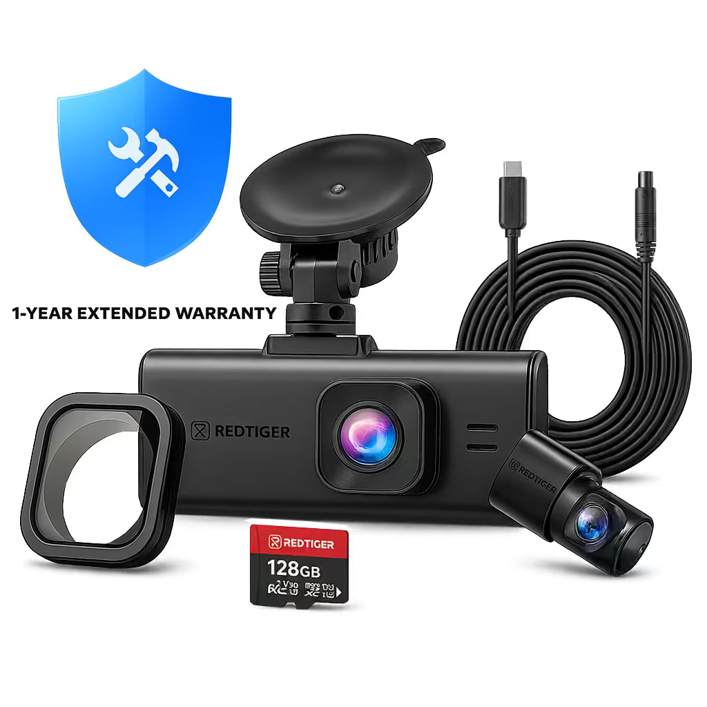 Redtiger F7NA 4K Sony STARVIS 2 Front and Rear Dash Cam