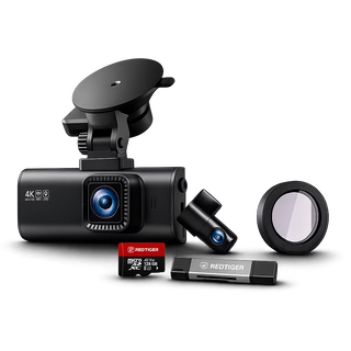 REDTIGER F7NP Dash Cam Front Rear, STARVIS 2 Sensor, 5.8GHz WiFi-20MB/s Fast Download, Dash Camera for Cars with GPS, HDR Night Vision, 170°Wide Angle, 24H Parking Mode