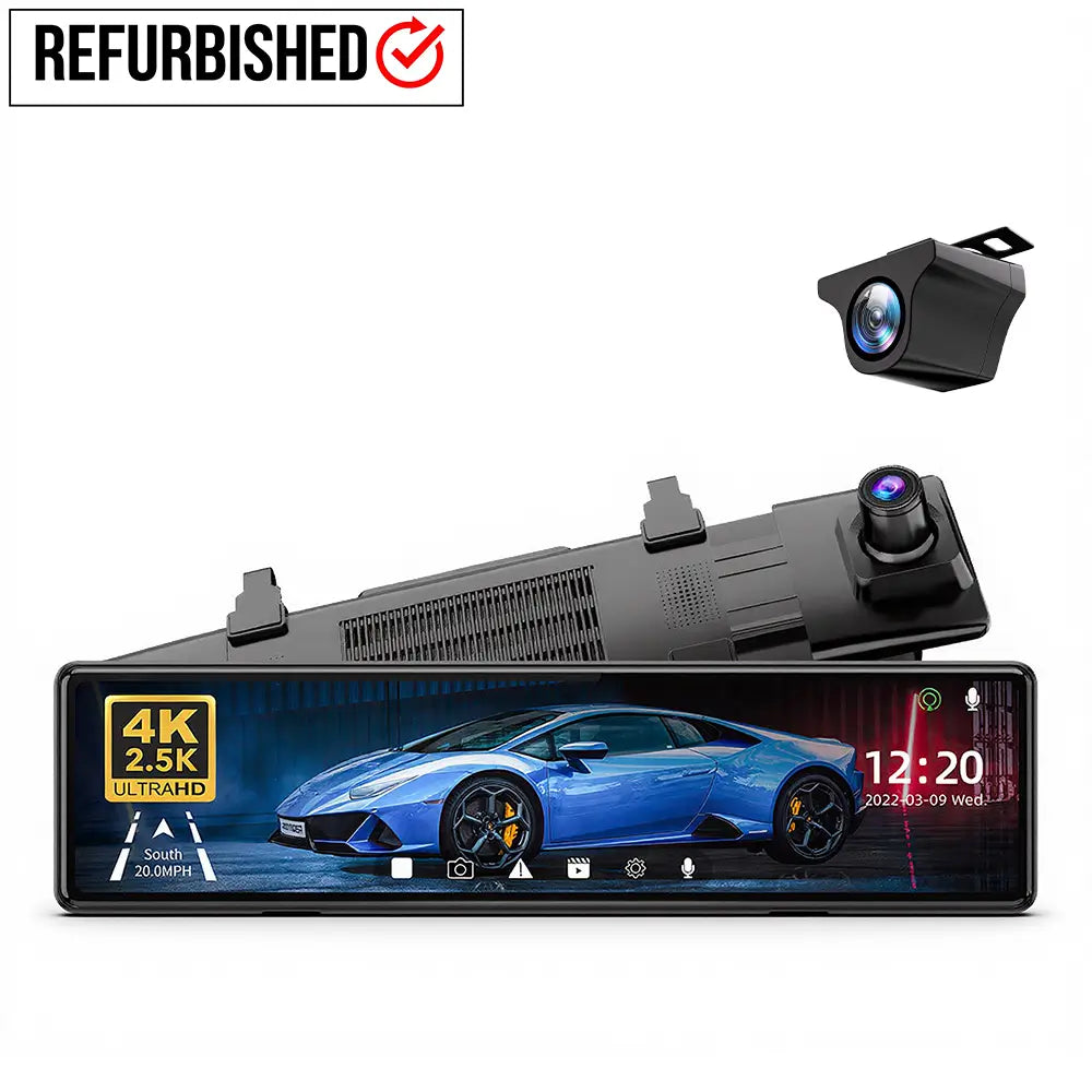 Redtiger T27 4K+2.5K Touchscreen Smart Parking Assist Dash Cam-Refurbished - REDTIGER Official