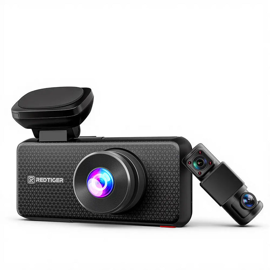 Redtiger F17 Plus 4 Channels 2.7K Sony STARVIS 2 5.8 Ghz Wifi Touch Screen Dash Cam - REDTIGER Official