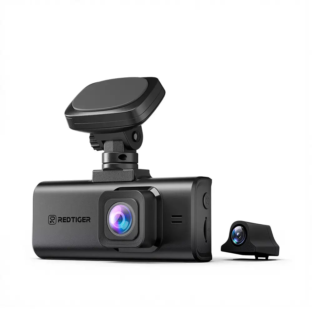 REDTIGER F7N Elite 4K Sony STARVIS 2 5.8GHz WiFi-6 Touchscreen Voice Control Dual Dash Cam - REDTIGER Official