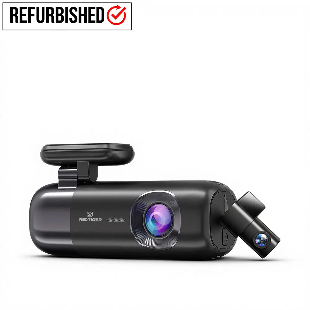 Redtiger F9 4K Dual Front and Rear Mini Dash Cam-Refurbished - REDTIGER Official